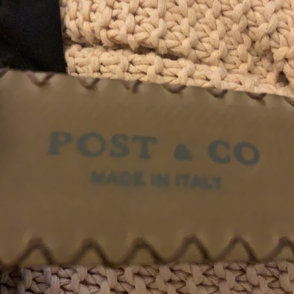 Post & Co Italian fur/leather and stone belt main image 12